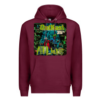 Burgundy outkast 25th Premium Hoodie - linhVisuals