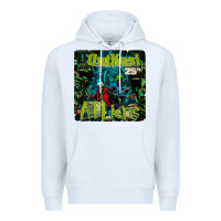 White outkast 25th Premium Hoodie - linhVisuals