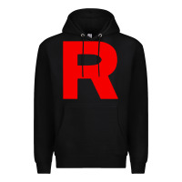 Black team rocket Premium Hoodie - linhVisuals