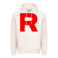 Pale Pink team rocket Premium Hoodie - linhVisuals