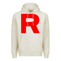 Oatmeal Heather team rocket Premium Hoodie - linhVisuals