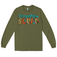 Army Green transportation squad Long Sleeve Tee - Artiststas