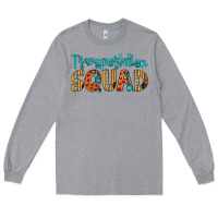Heather Grey transportation squad Long Sleeve Tee - Artiststas