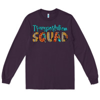 Plum transportation squad Long Sleeve Tee - Artiststas