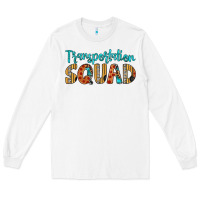 White transportation squad Long Sleeve Tee - Artiststas