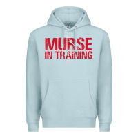 Blue Mist funny male nurse murse in training t shirt Premium Hoodie - linhVisuals