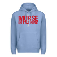 Colony Blue funny male nurse murse in training t shirt Premium Hoodie - linhVisuals