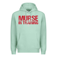 Seafoam funny male nurse murse in training t shirt Premium Hoodie - linhVisuals