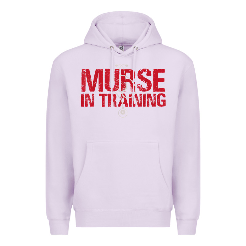 Funny Male Nurse Murse In Training T Shirt Premium Hoodie by linhVisuals | Teevron