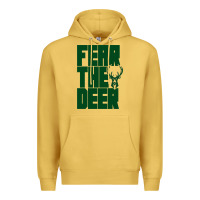 Antique Gold bucks basket ball Premium Hoodie - linhVisuals
