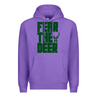 Purple bucks basket ball Premium Hoodie - linhVisuals
