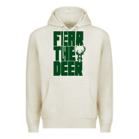 Oatmeal Heather bucks basket ball Premium Hoodie - linhVisuals