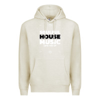 Oatmeal Heather soulful house music deep house edm premium t shirt Premium Hoodie - linhVisuals