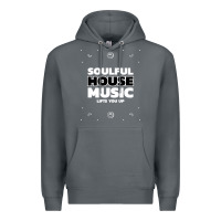 Rock soulful house music deep house edm premium t shirt Premium Hoodie - linhVisuals