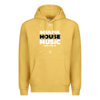 Antique Gold soulful house music deep house edm premium t shirt Premium Hoodie - linhVisuals