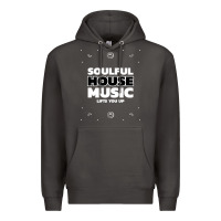 Smoke soulful house music deep house edm premium t shirt Premium Hoodie - linhVisuals