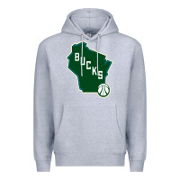 Heather Grey bucks Premium Hoodie - linhVisuals