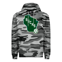 Slate Camo bucks Premium Hoodie - linhVisuals