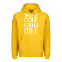 Lemon the only coke i do is diet Premium Hoodie - linhVisuals