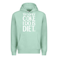 Seafoam the only coke i do is diet Premium Hoodie - linhVisuals