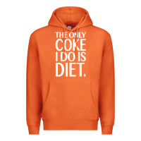 Carrot the only coke i do is diet Premium Hoodie - linhVisuals
