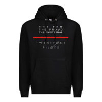Black the pew the proud the emotional Premium Hoodie - linhVisuals