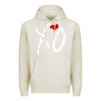 Oatmeal Heather xo  (3) Premium Hoodie - linhVisuals