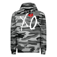 Slate Camo xo  (3) Premium Hoodie - linhVisuals