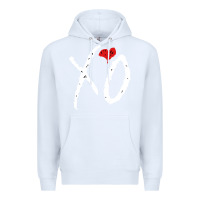 White xo  (3) Premium Hoodie - linhVisuals