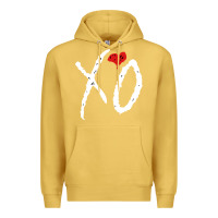 Antique Gold xo Premium Hoodie - linhVisuals