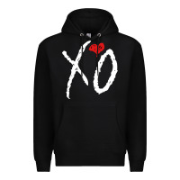 Black xo Premium Hoodie - linhVisuals