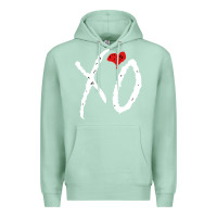 Seafoam xo Premium Hoodie - linhVisuals