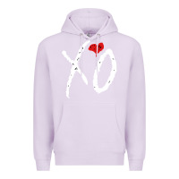Lilac xo Premium Hoodie - linhVisuals