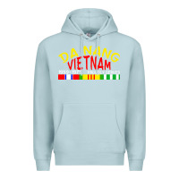 Blue Mist da nang vietnam war veteran military Premium Hoodie - linhVisuals
