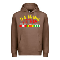 Chestnut da nang vietnam war veteran military Premium Hoodie - linhVisuals