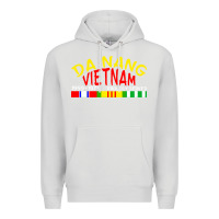 Dove Grey da nang vietnam war veteran military Premium Hoodie - linhVisuals