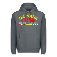 Rock da nang vietnam war veteran military Premium Hoodie - linhVisuals