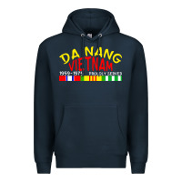 Navy da nang vietnam war veteran military Premium Hoodie - linhVisuals