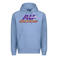 Colony Blue alfred university Premium Hoodie - linhVisuals