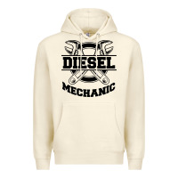Sandshell diesel mechanic Premium Hoodie - linhVisuals