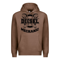 Chestnut diesel mechanic Premium Hoodie - linhVisuals