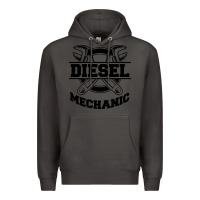 Smoke diesel mechanic Premium Hoodie - linhVisuals