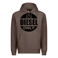Coffee Diesel Only Premium Hoodie - linhVisuals