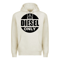 Oatmeal Heather Diesel Only Premium Hoodie - linhVisuals