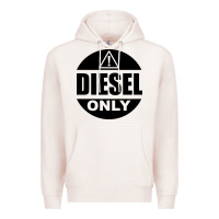 Pale Pink Diesel Only Premium Hoodie - linhVisuals