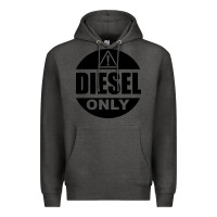 Charcoal Heather Diesel Only Premium Hoodie - linhVisuals