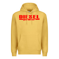Antique Gold Diesel Power Premium Hoodie - linhVisuals