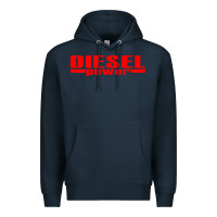 Navy Diesel Power Premium Hoodie - linhVisuals