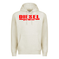 Oatmeal Heather Diesel Power Premium Hoodie - linhVisuals