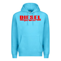 Ocean Blue Diesel Power Premium Hoodie - linhVisuals